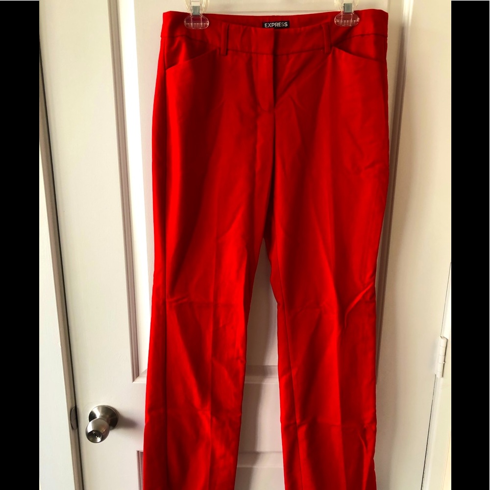 Express red pant
